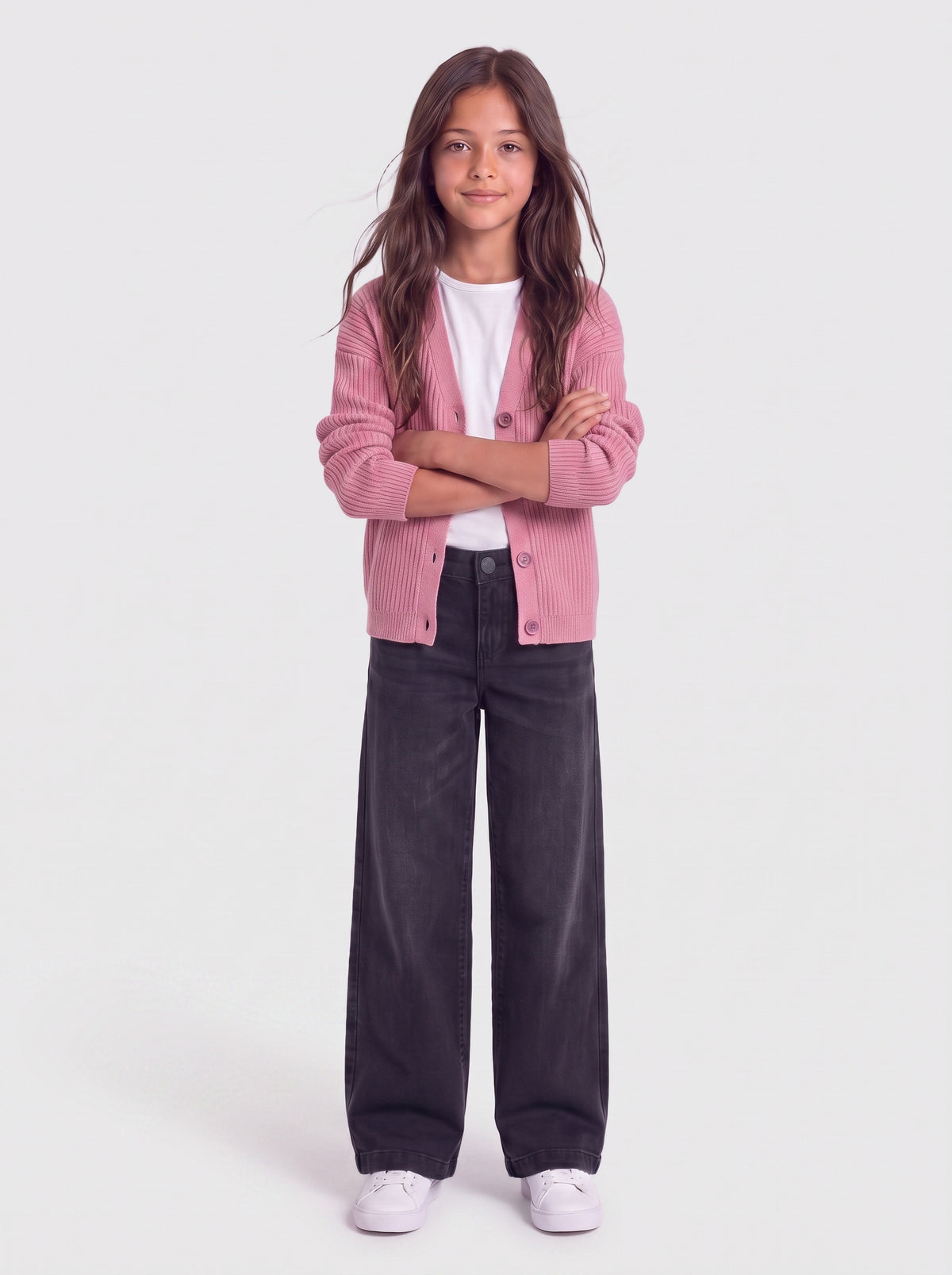KOGMANDY LS SHORT BOXY CARDIGAN KNT NOOS