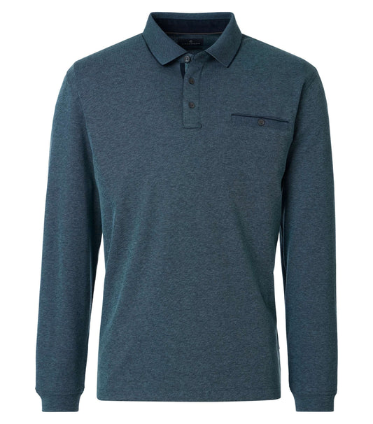 Polo-Shirt Langarm