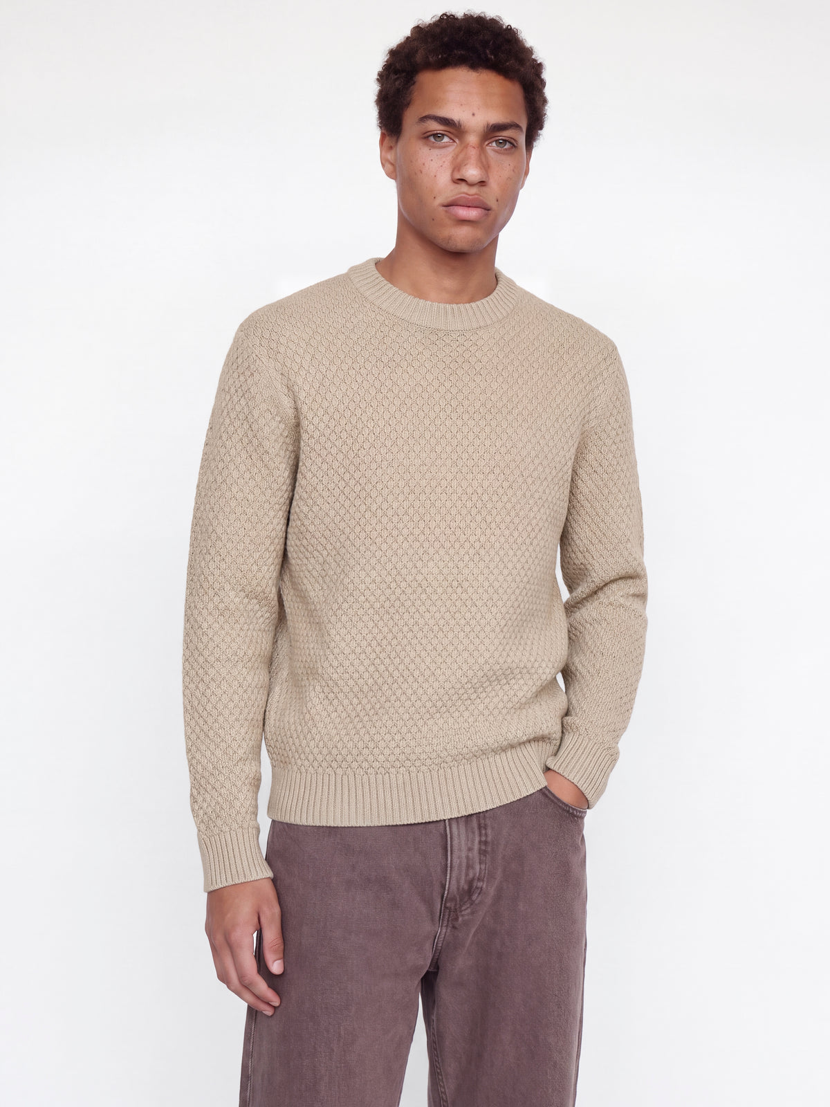 JJBLAKE KNIT CREW NECK SN