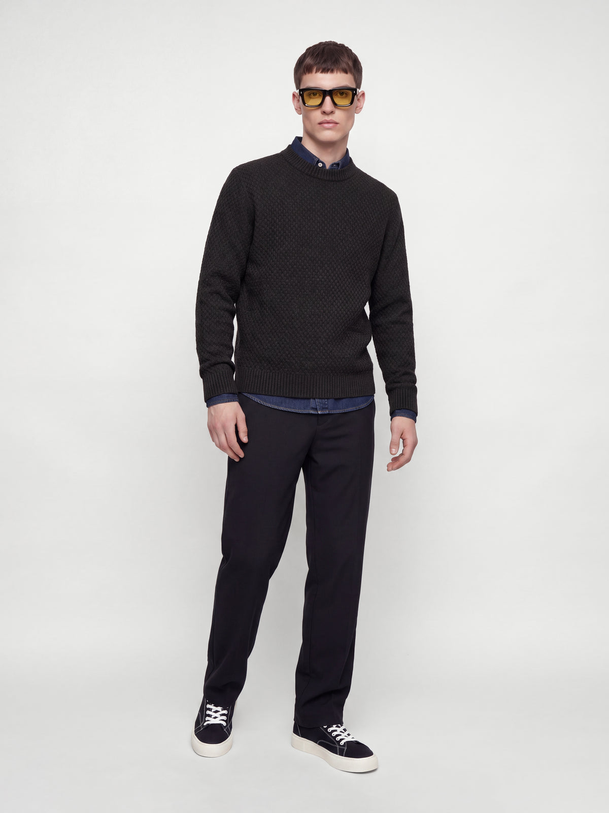 JJBLAKE KNIT CREW NECK SN