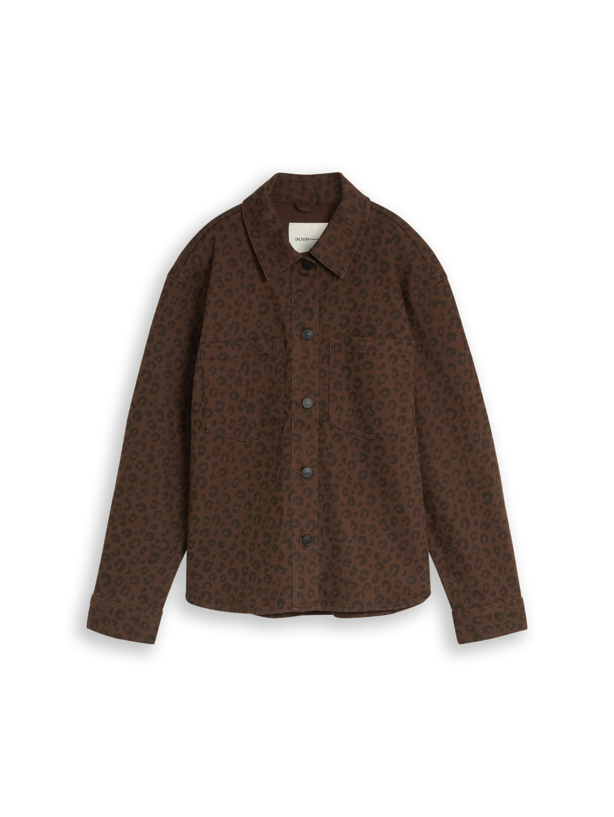 Übergangsjacke mit Leo-Print