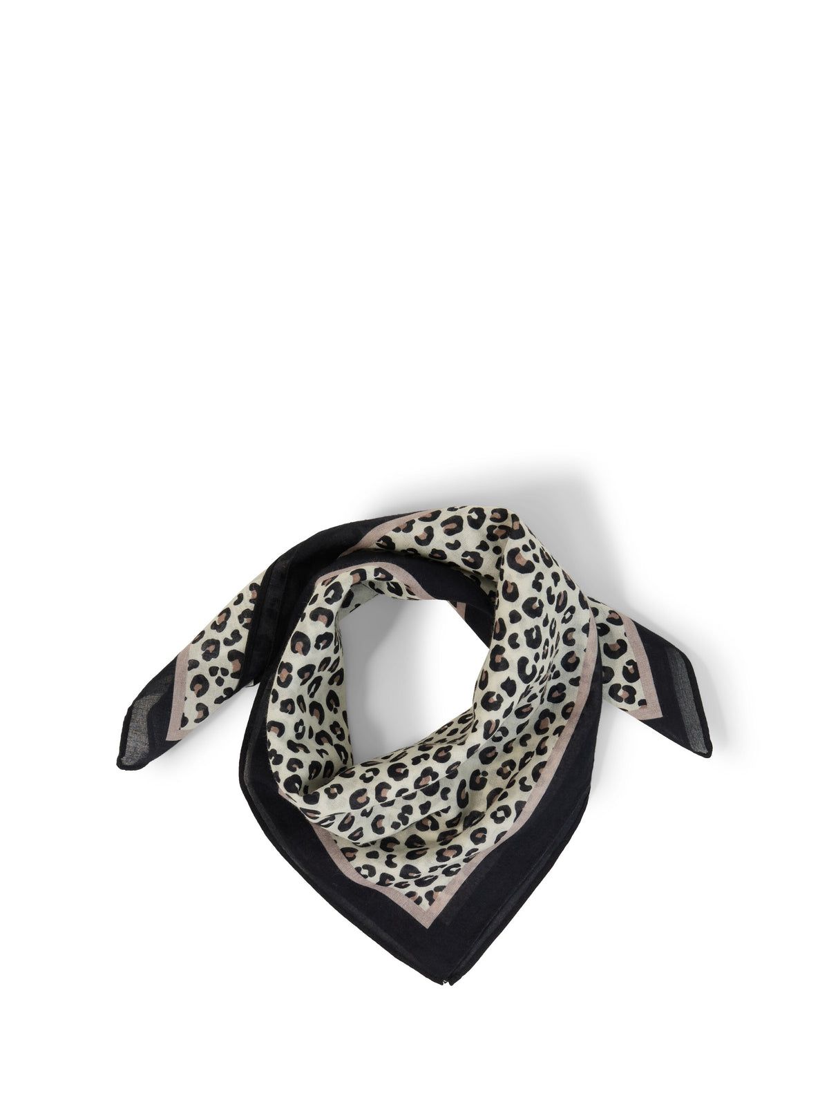 Bandana Halstuch mit Leo-Print