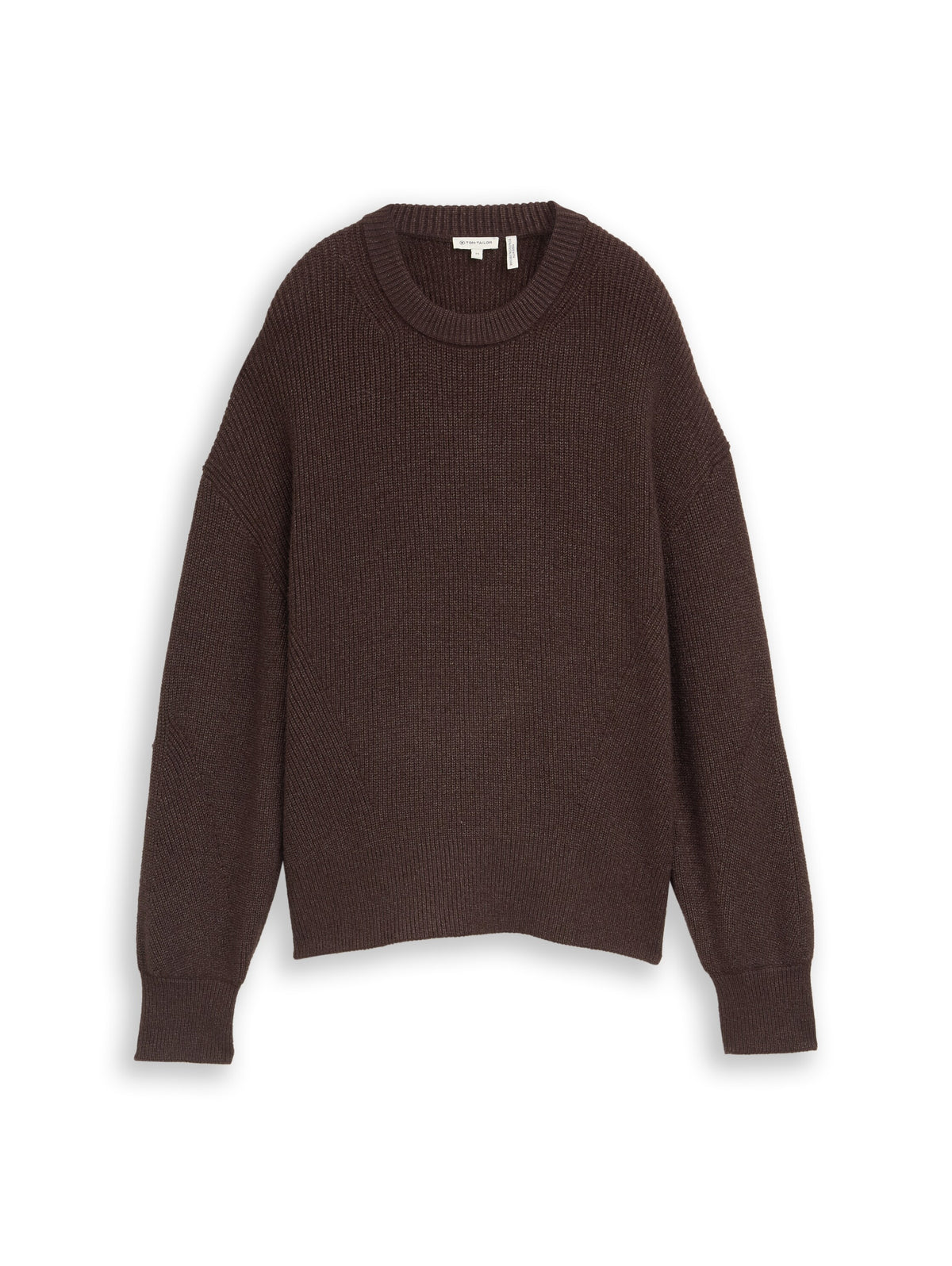 Oversize Strickpullover mit Rundhalsausschnitt