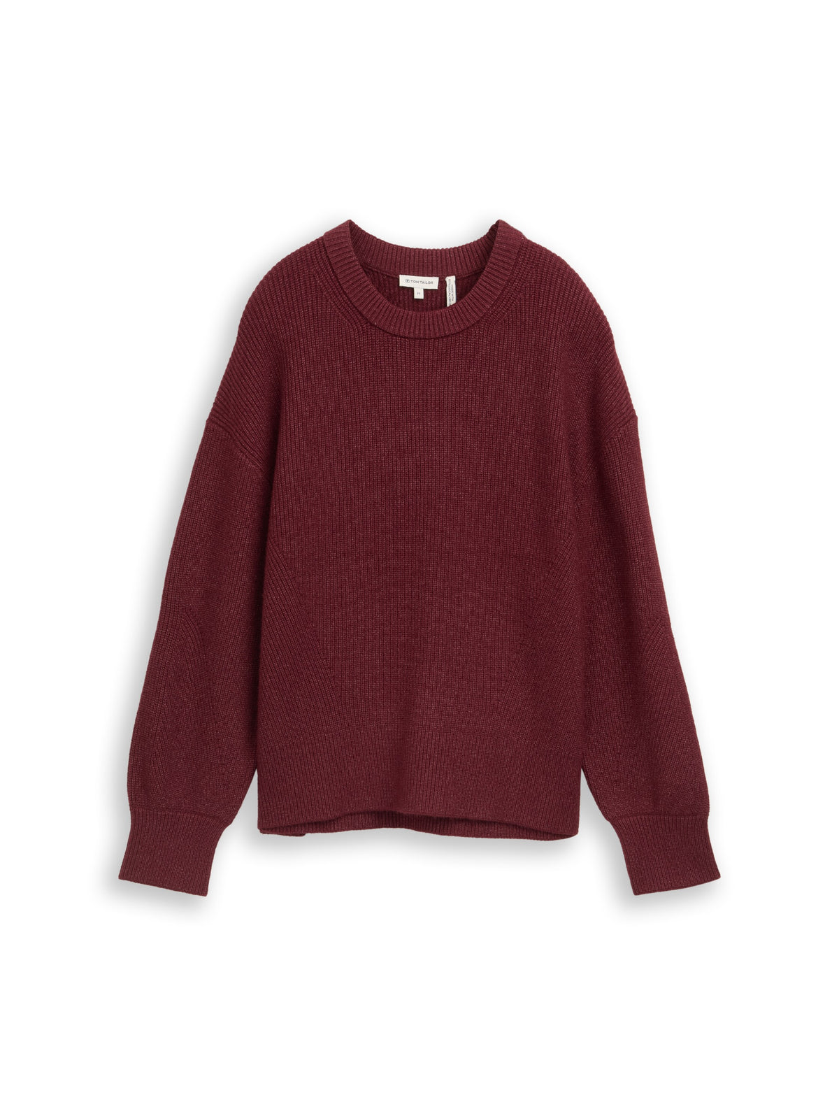 Oversize Strickpullover mit Rundhalsausschnitt