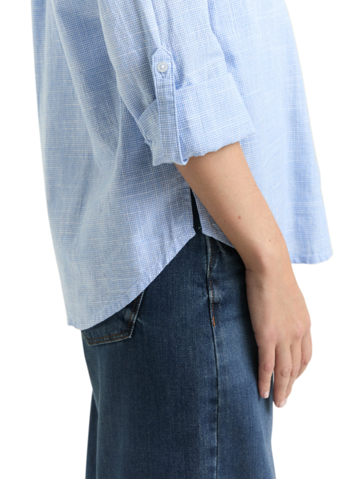 Bluse mit Brusttaschen
