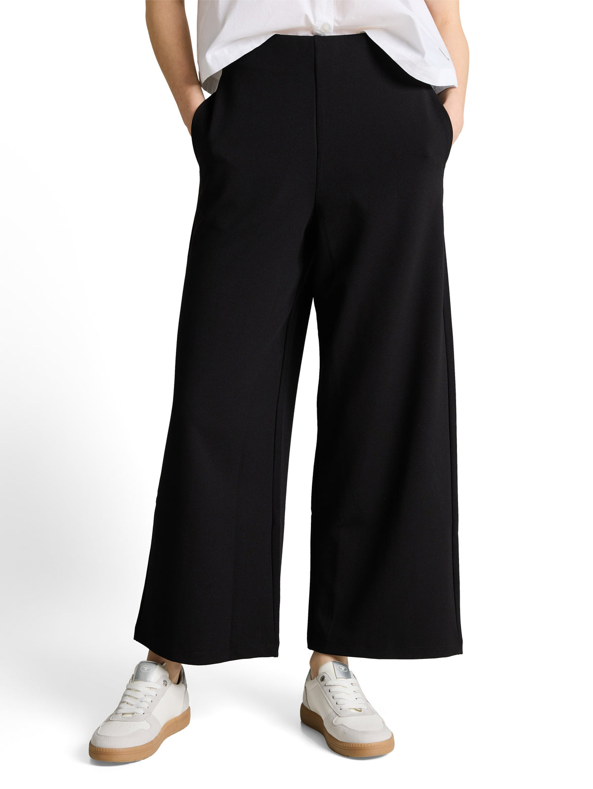 High Waist Culotte Hose
