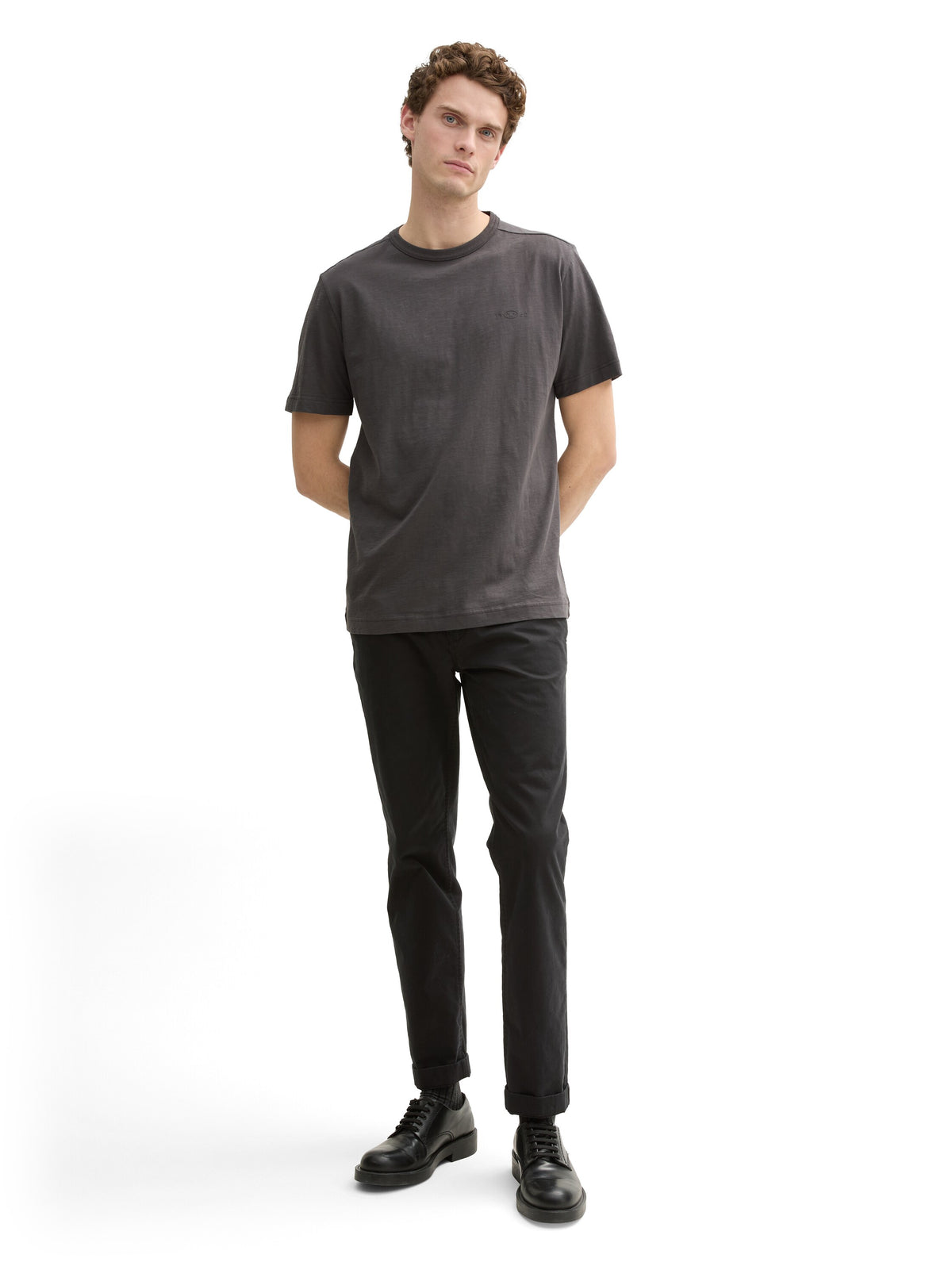 Basic T-Shirt aus Baumwolle
