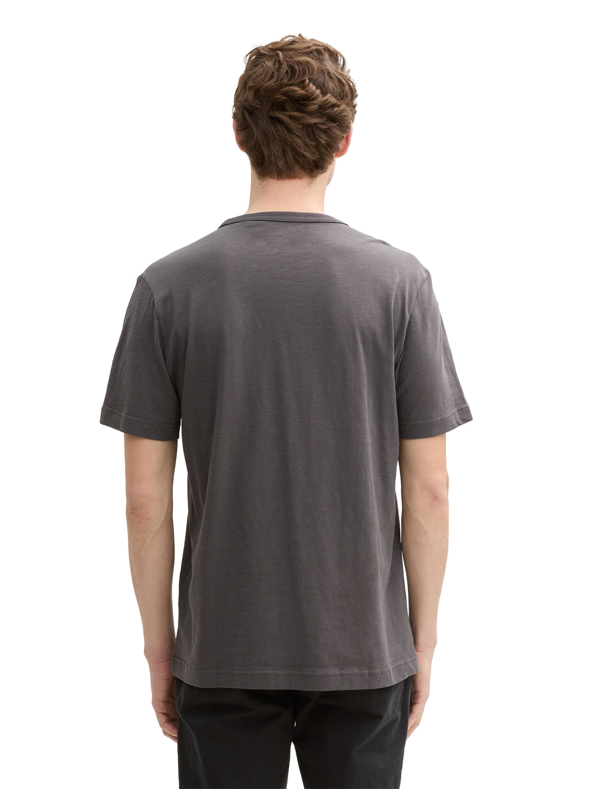 Basic T-Shirt aus Baumwolle