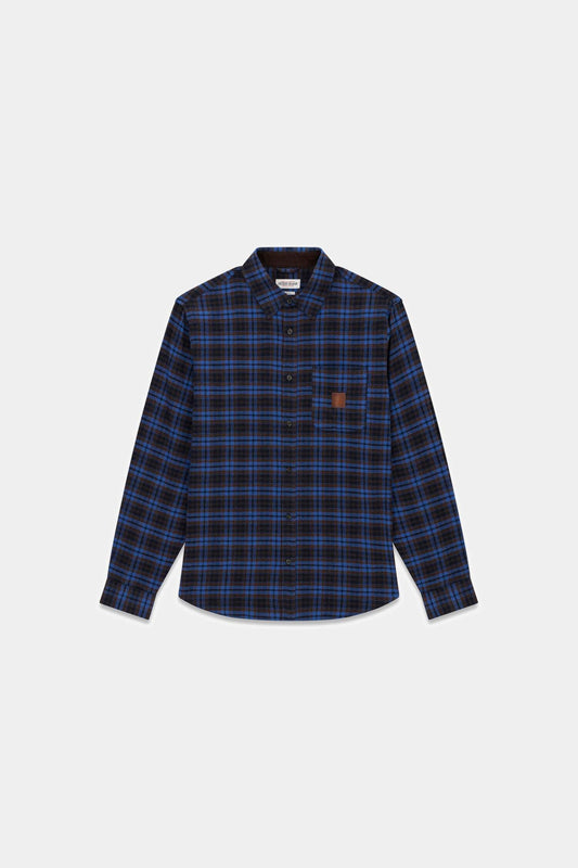 GJ REGULAR FIT FLANNEL SHIRT