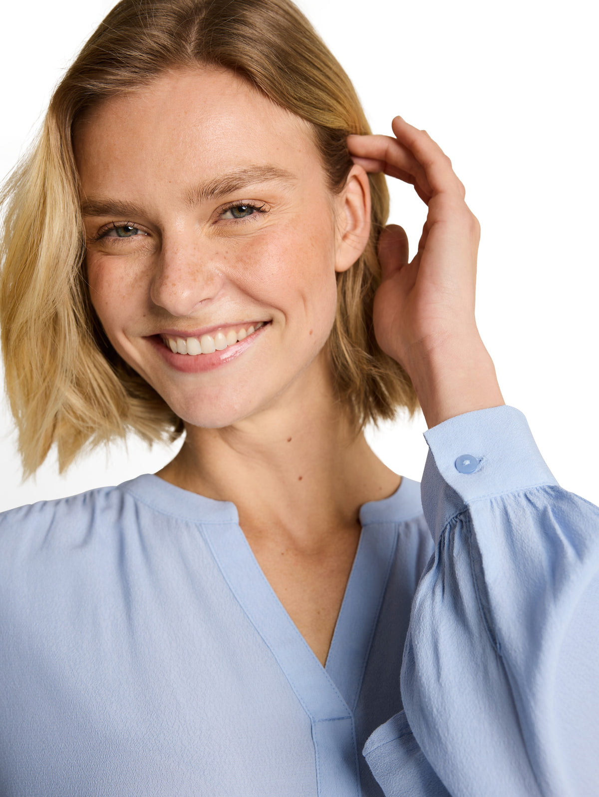 Bluse aus Viskose