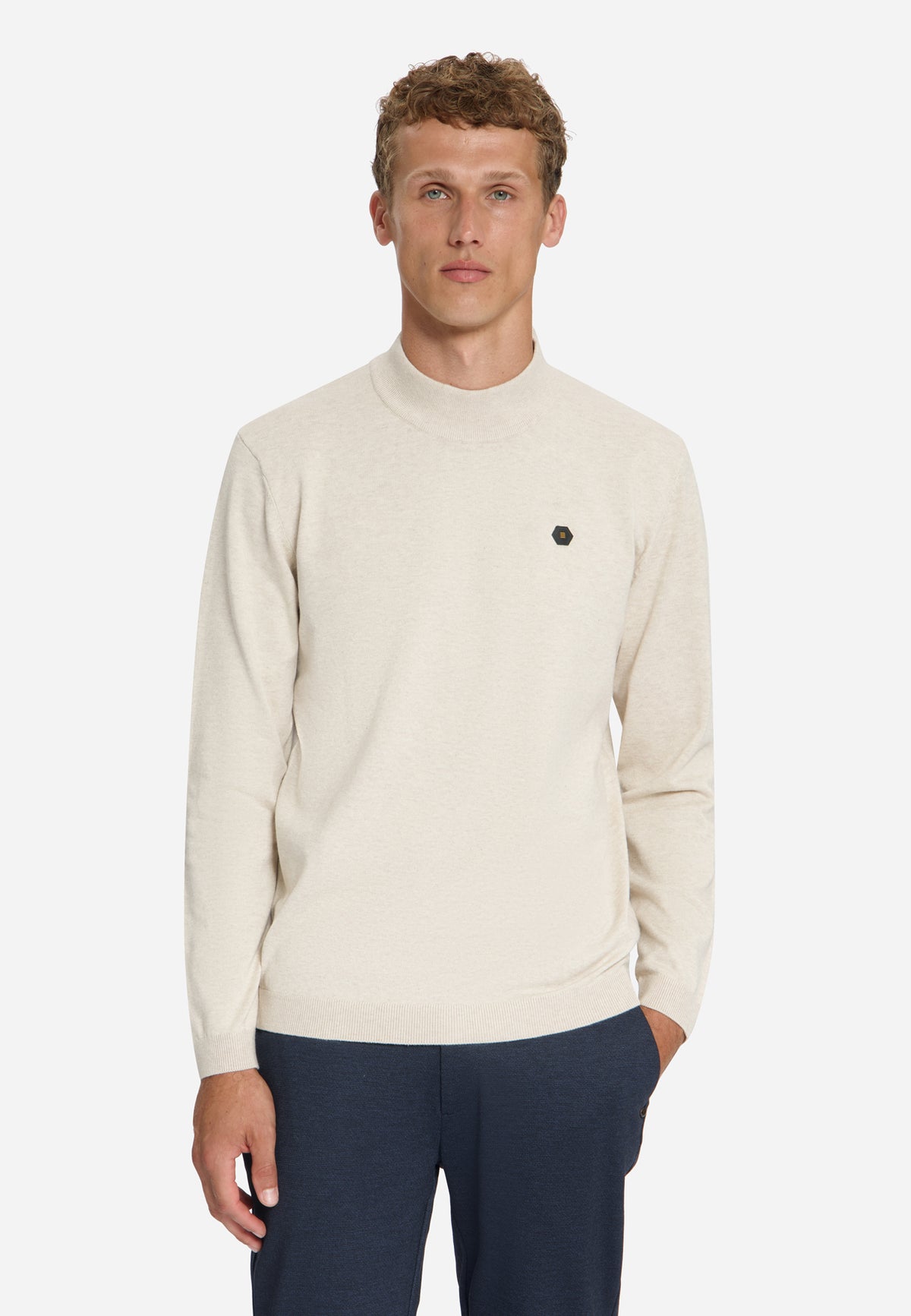 Pullover Turtle Neck Melange