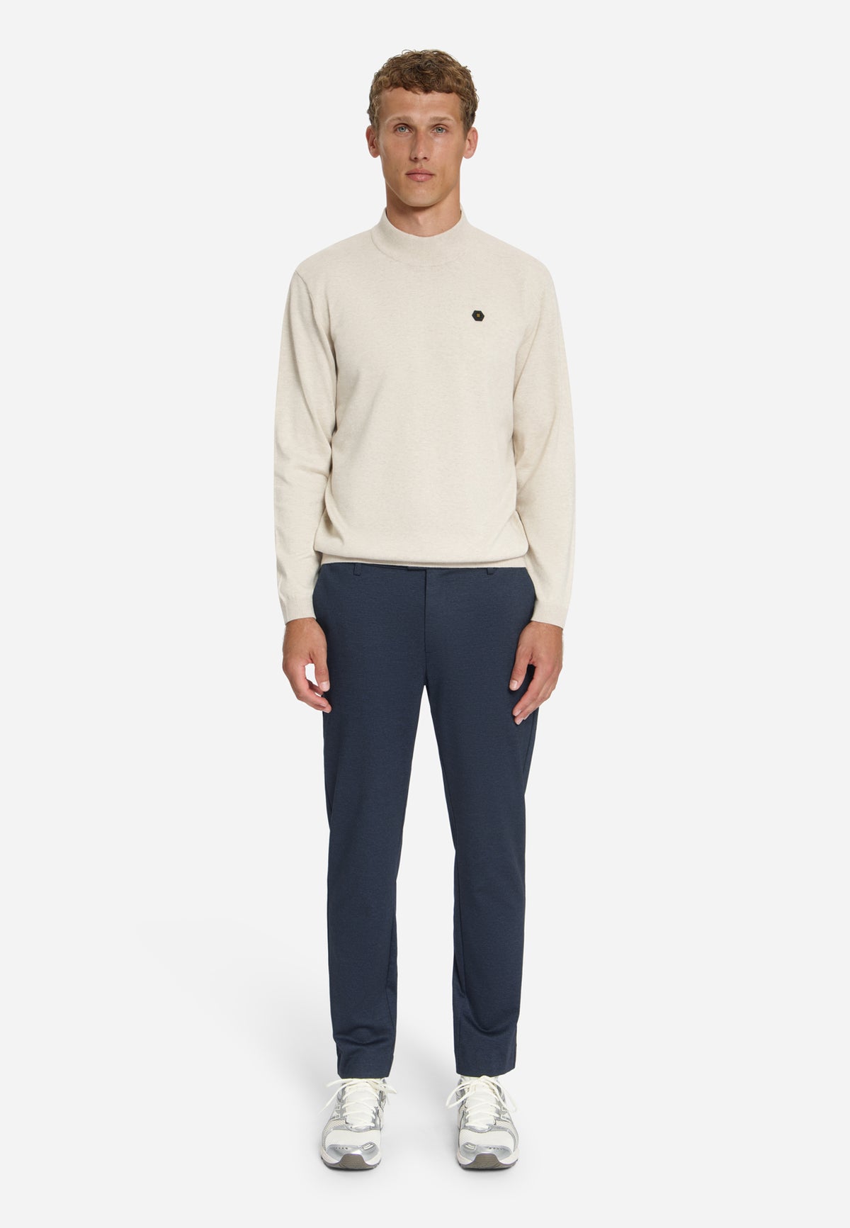 Pullover Turtle Neck Melange
