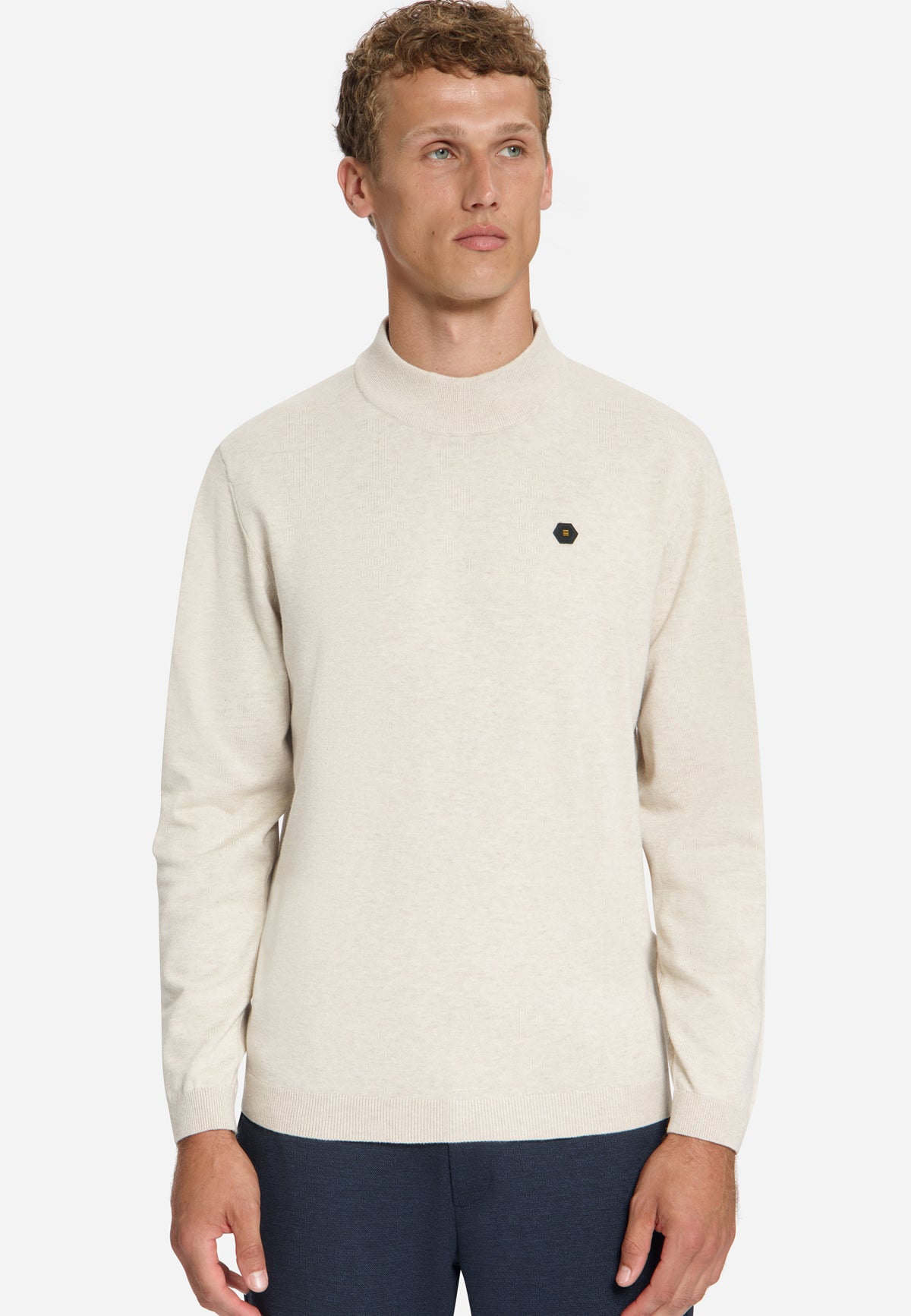 Pullover Turtle Neck Melange