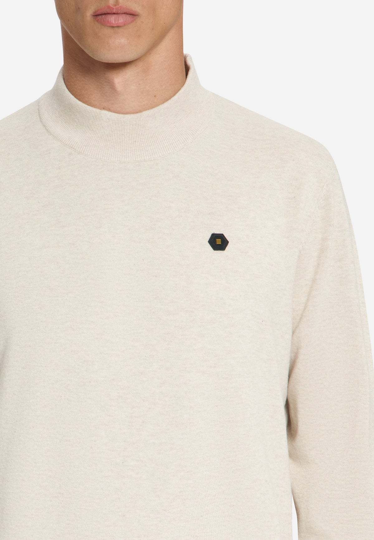 Pullover Turtle Neck Melange