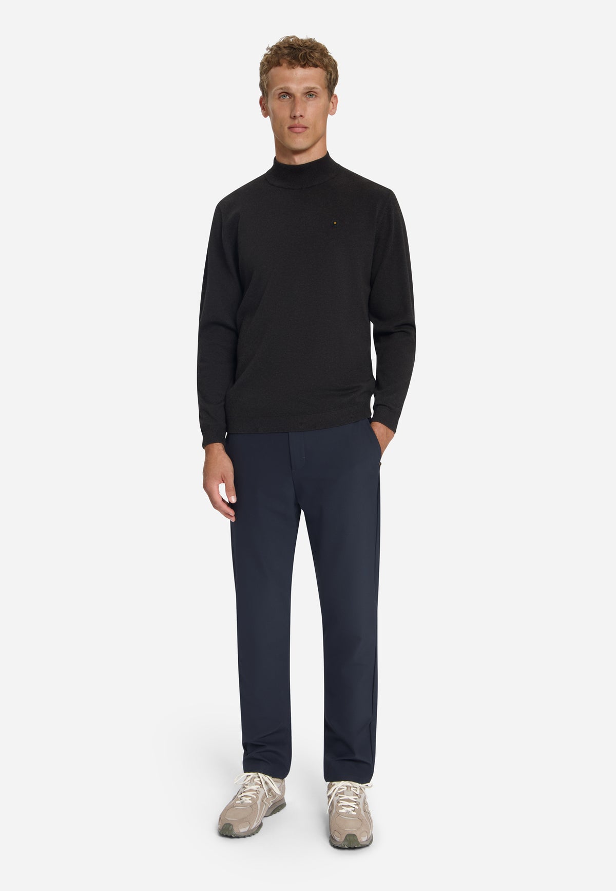 Pullover Turtle Neck Melange
