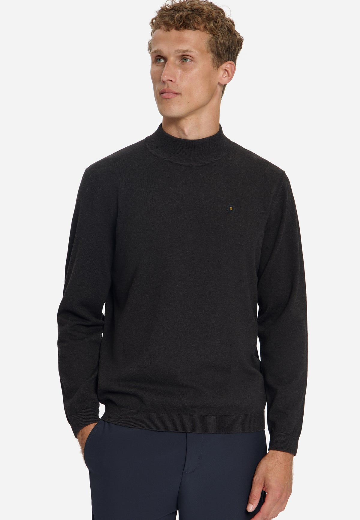Pullover Turtle Neck Melange