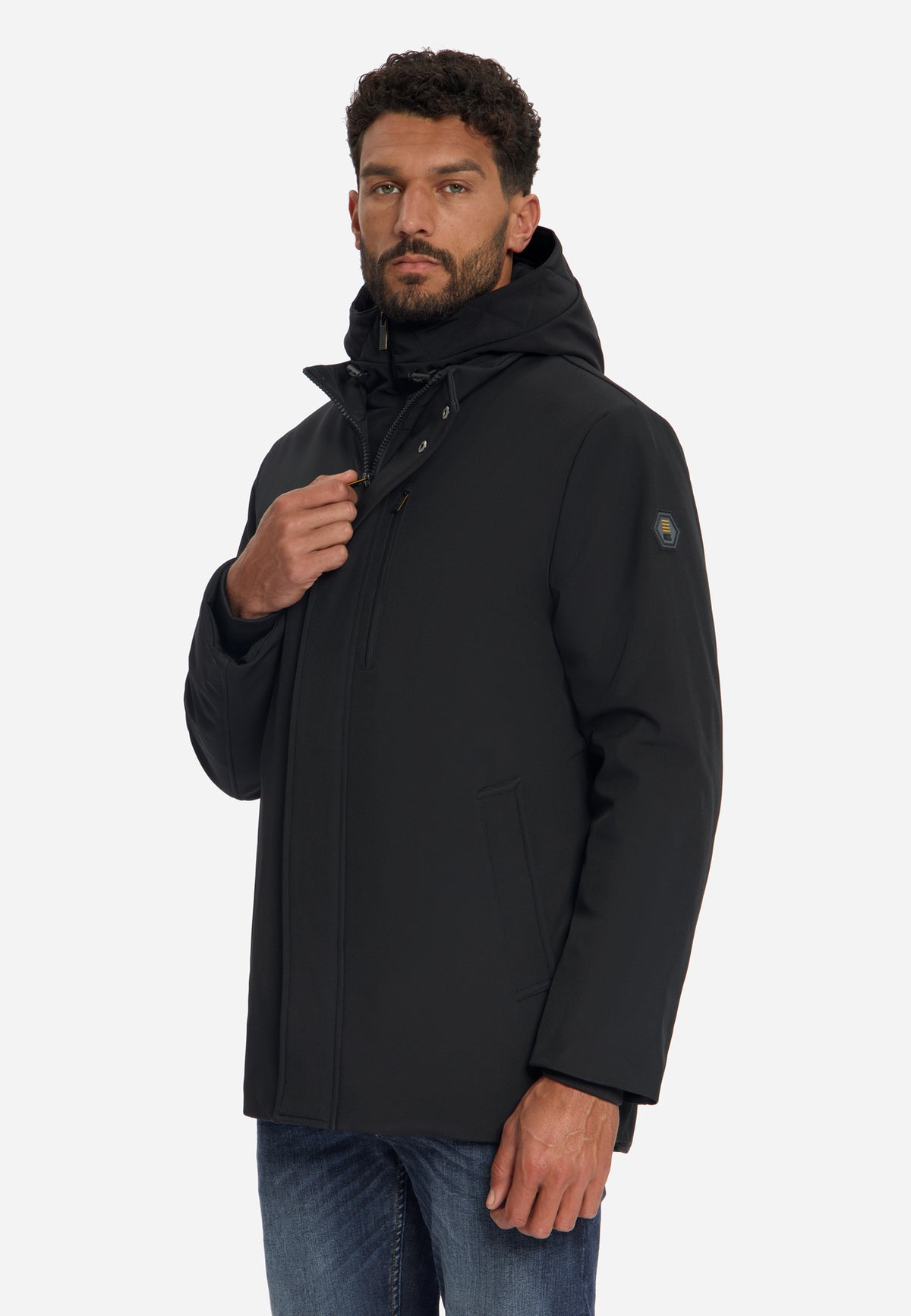 Jacket Hooded Softshell