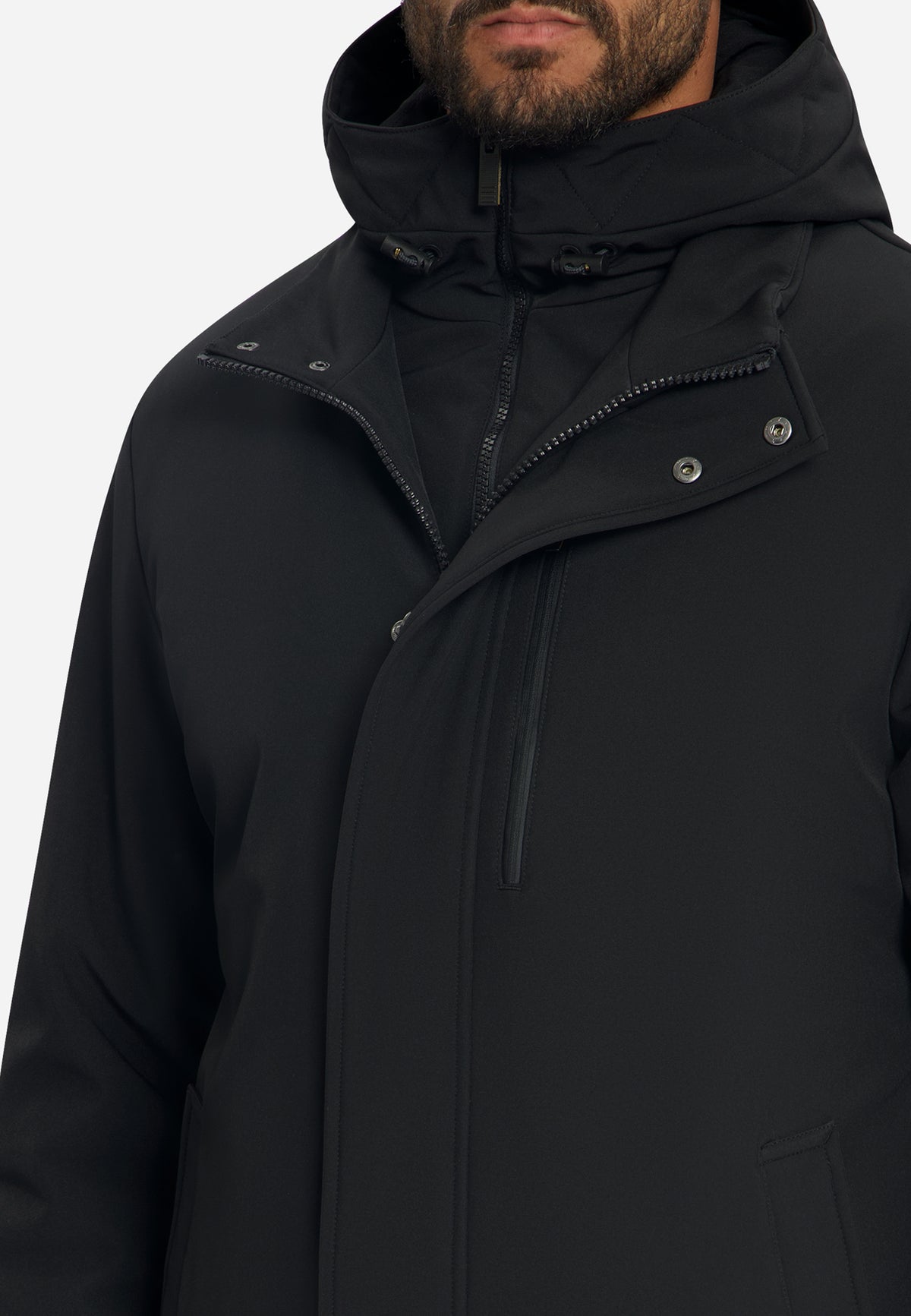 Jacket Hooded Softshell