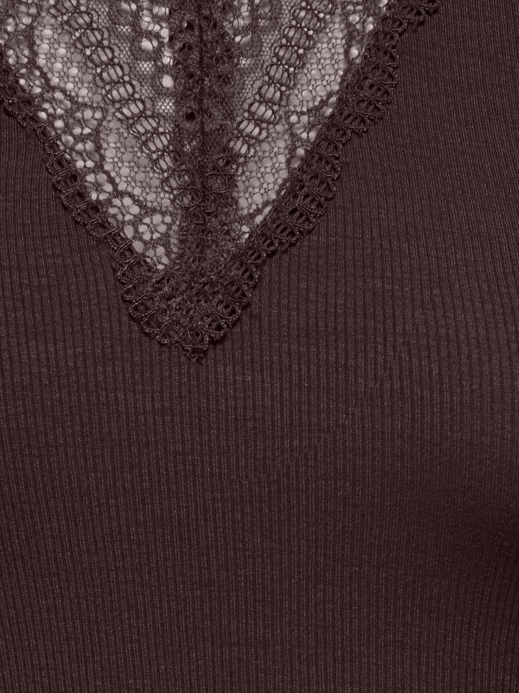 ONLTILDE L/S HIGH NECK LACE TOP JRS NOOS