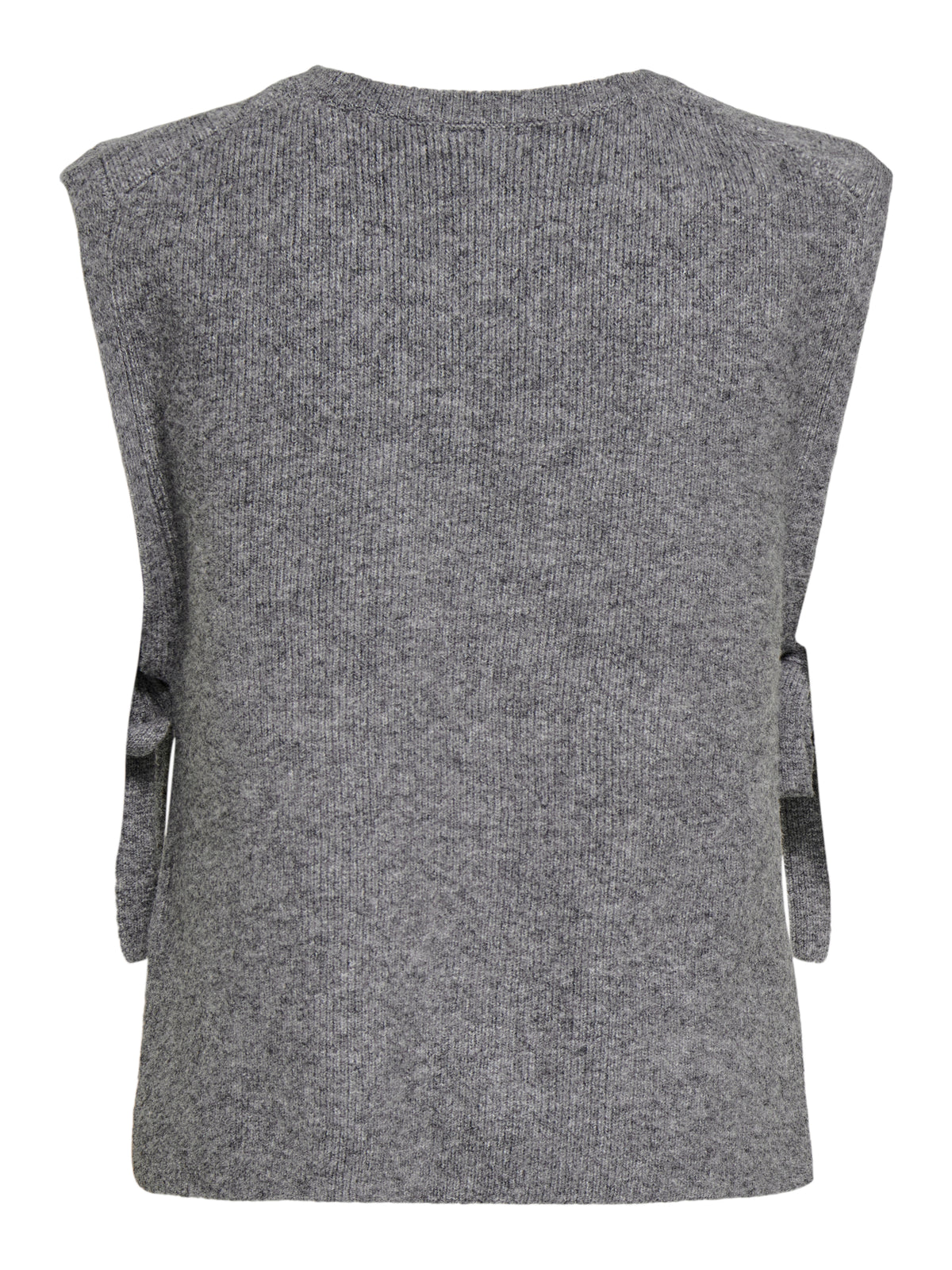 ONLBEATE O-NECK BOW VEST KNT