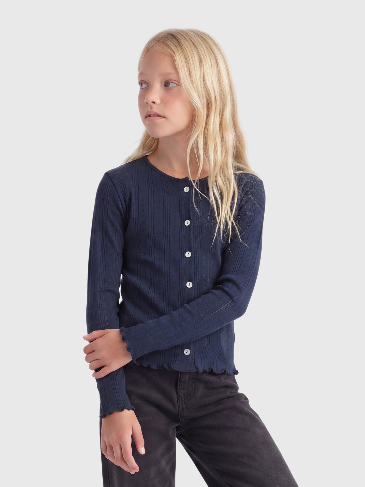 KOGSALSA LIFE L/S CARDIGAN JRS