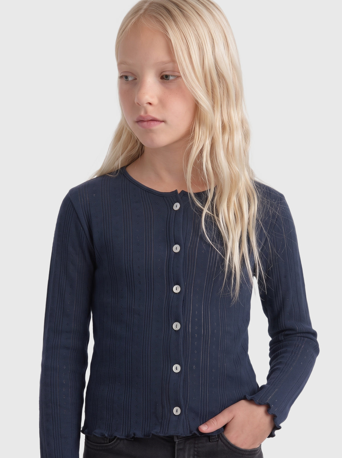 KOGSALSA LIFE L/S CARDIGAN JRS