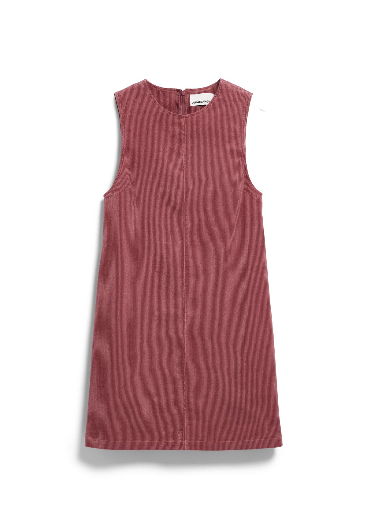 CORDUROY R-NECK MINI DRESS