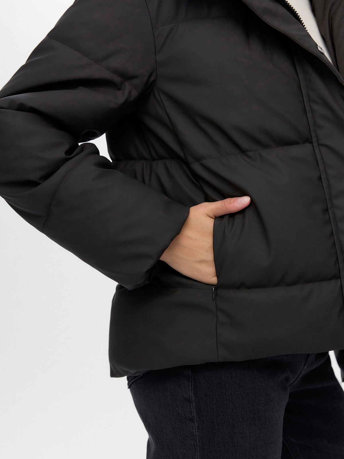 VMGRETAKYLIE SHORT COATED JACKET NOOS