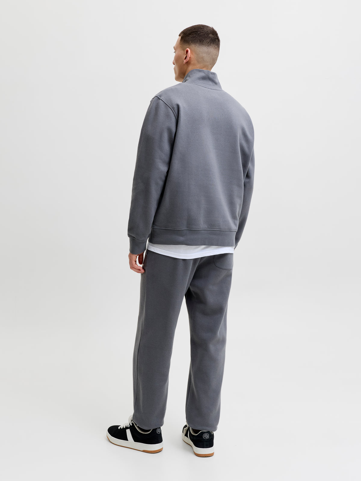 JJESOHO SWEAT QUARTER ZIP HN NOOS