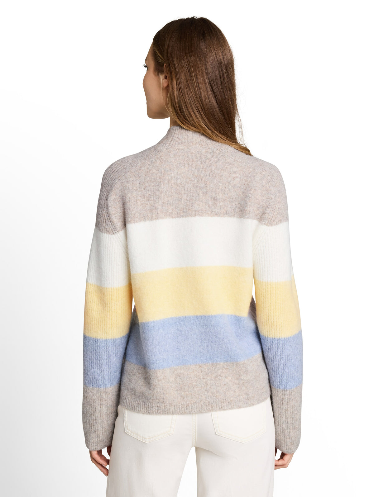Strickpullover mit Wollanteil