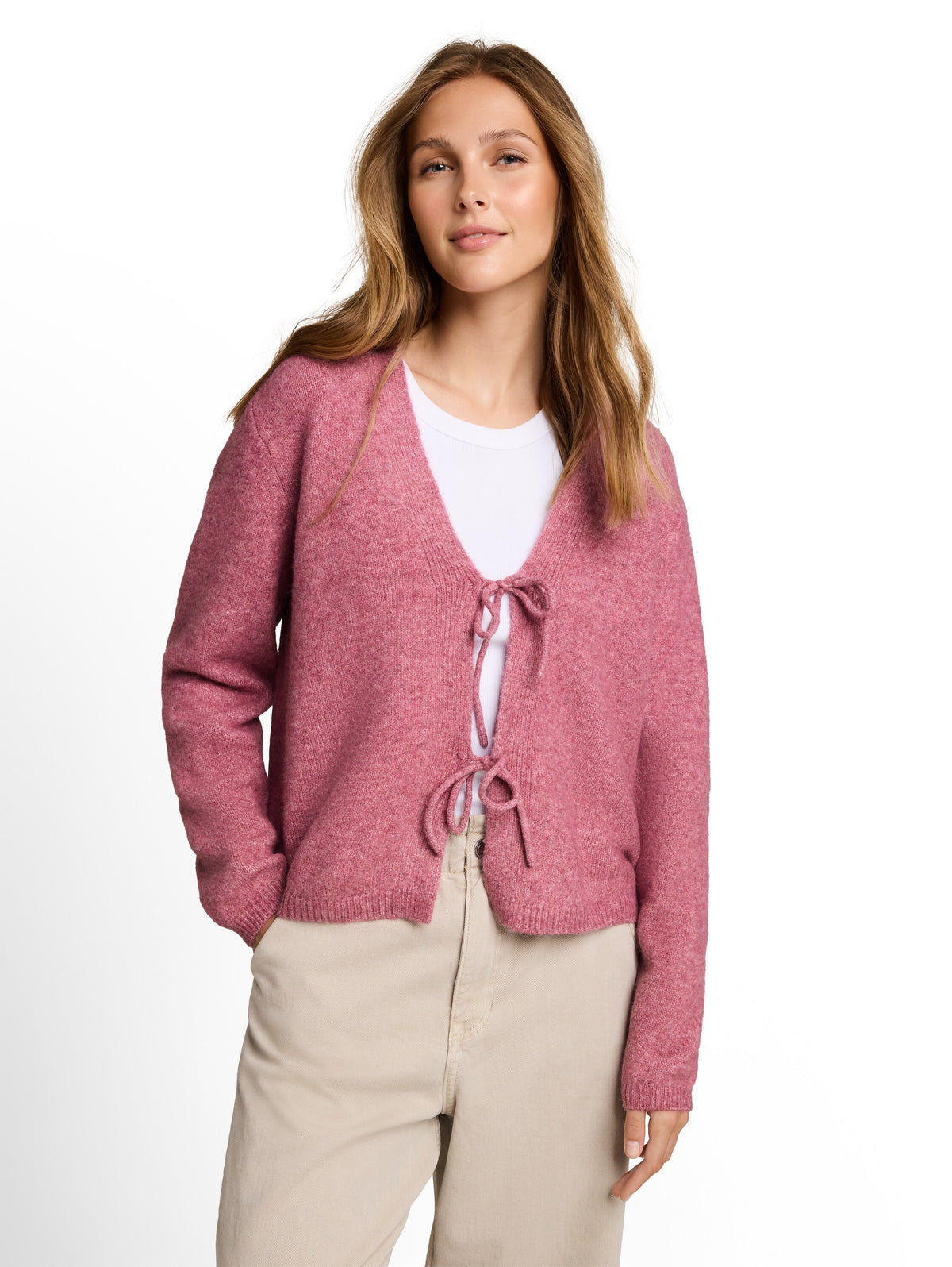 Cosy Cardigan mit Schleifen