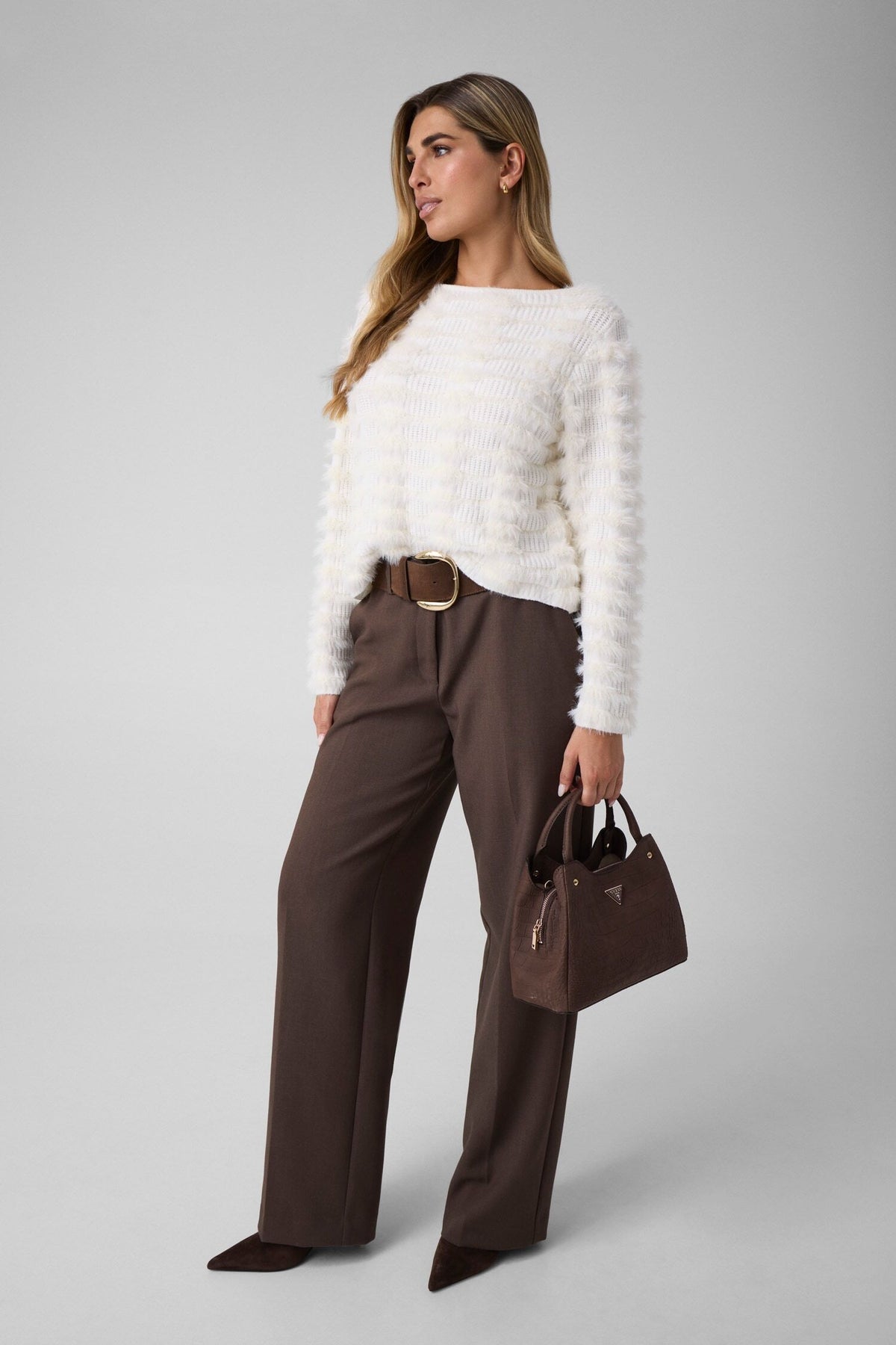 LS BN LEILANI FUZZY SWEATER