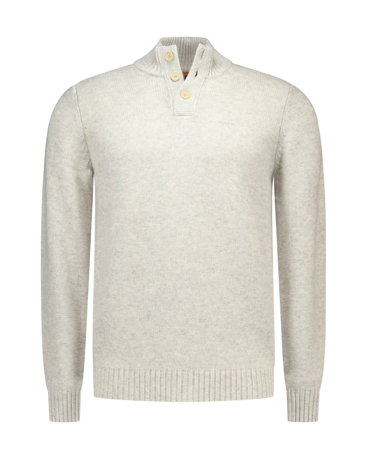 PULLOVER BUTTON COLLAR, KIT MELANGE