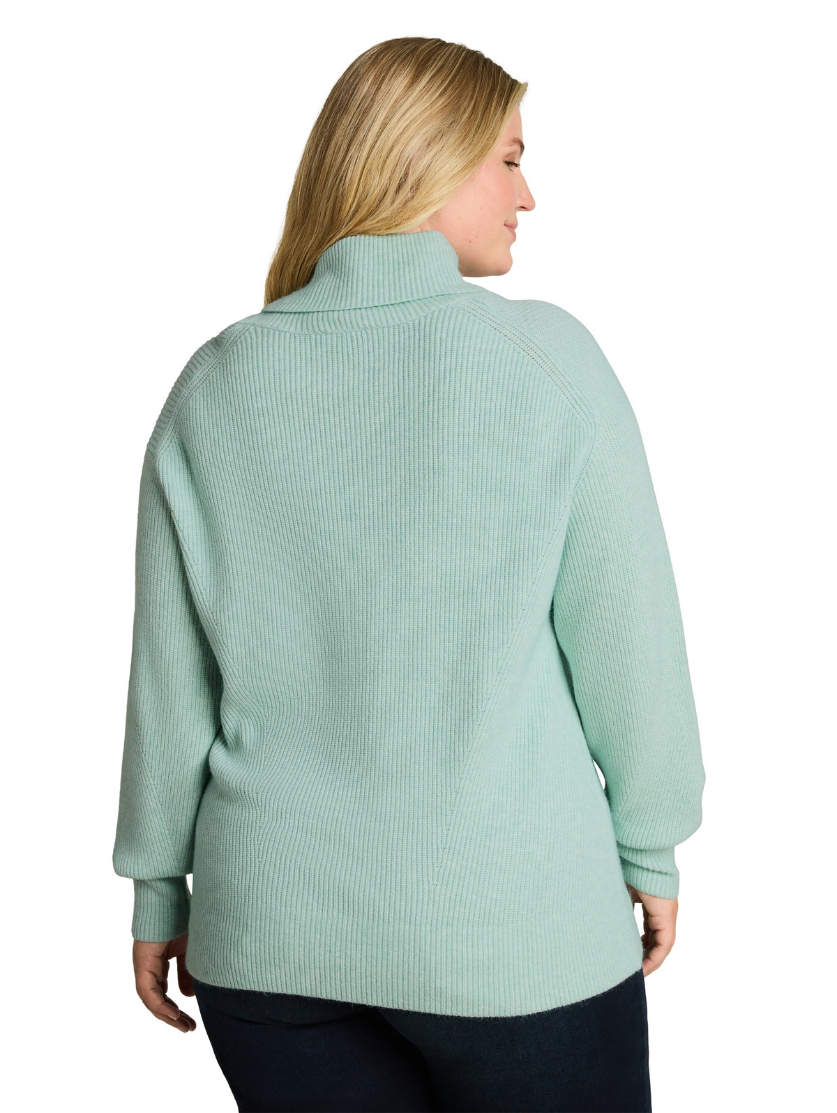 Plus Size - Oversize Rollkragenpullover