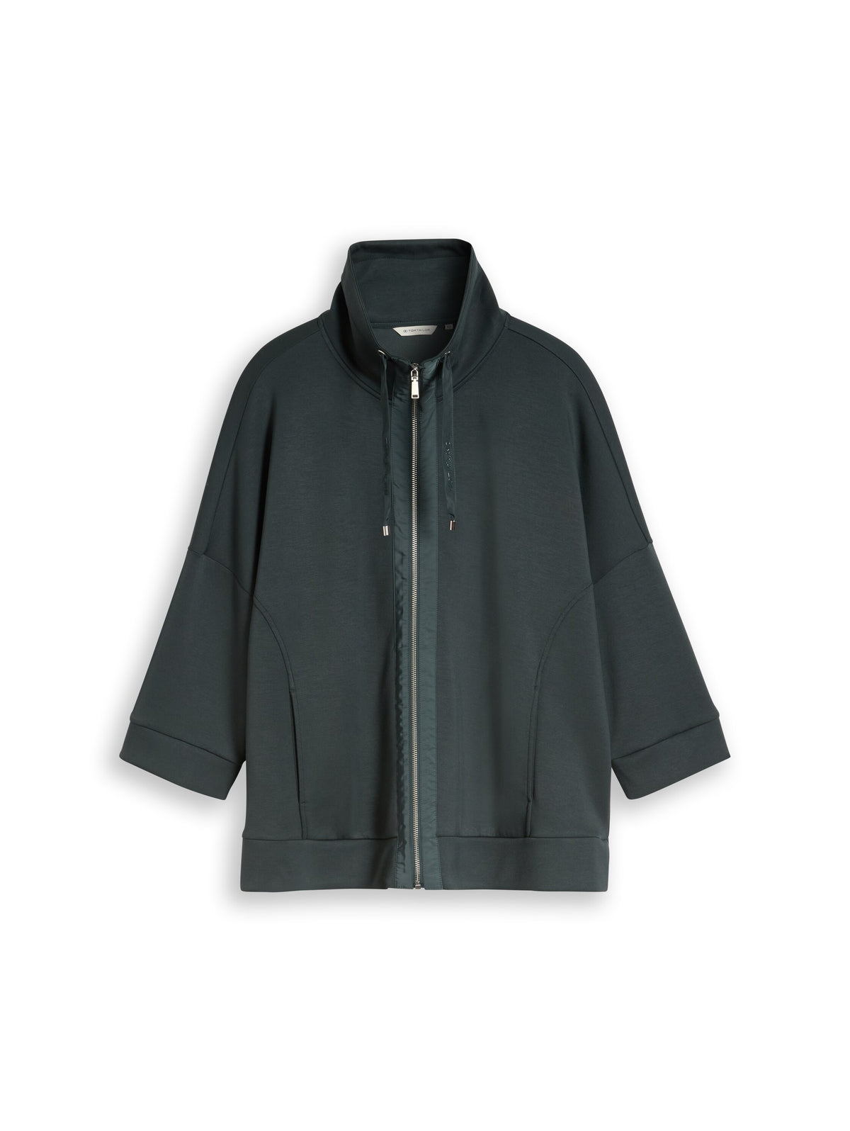 Plus Size - Sweatjacke aus Scuba