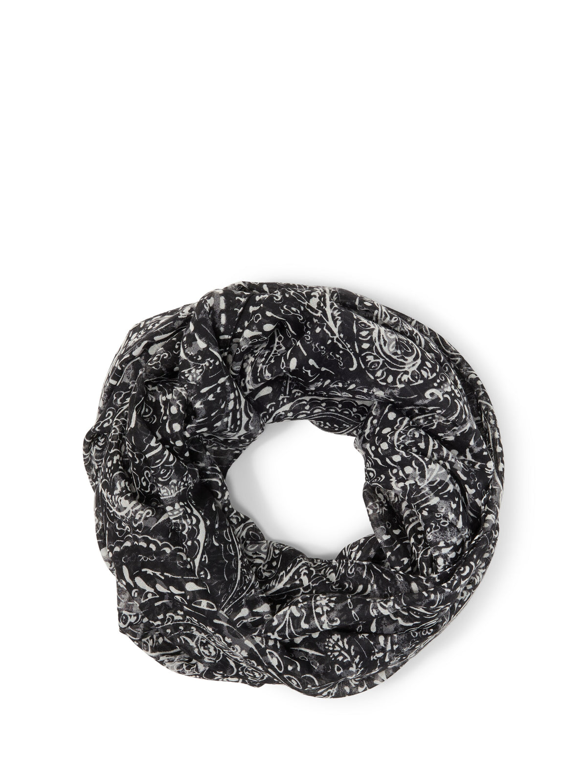 Loop-Schal mit Muster