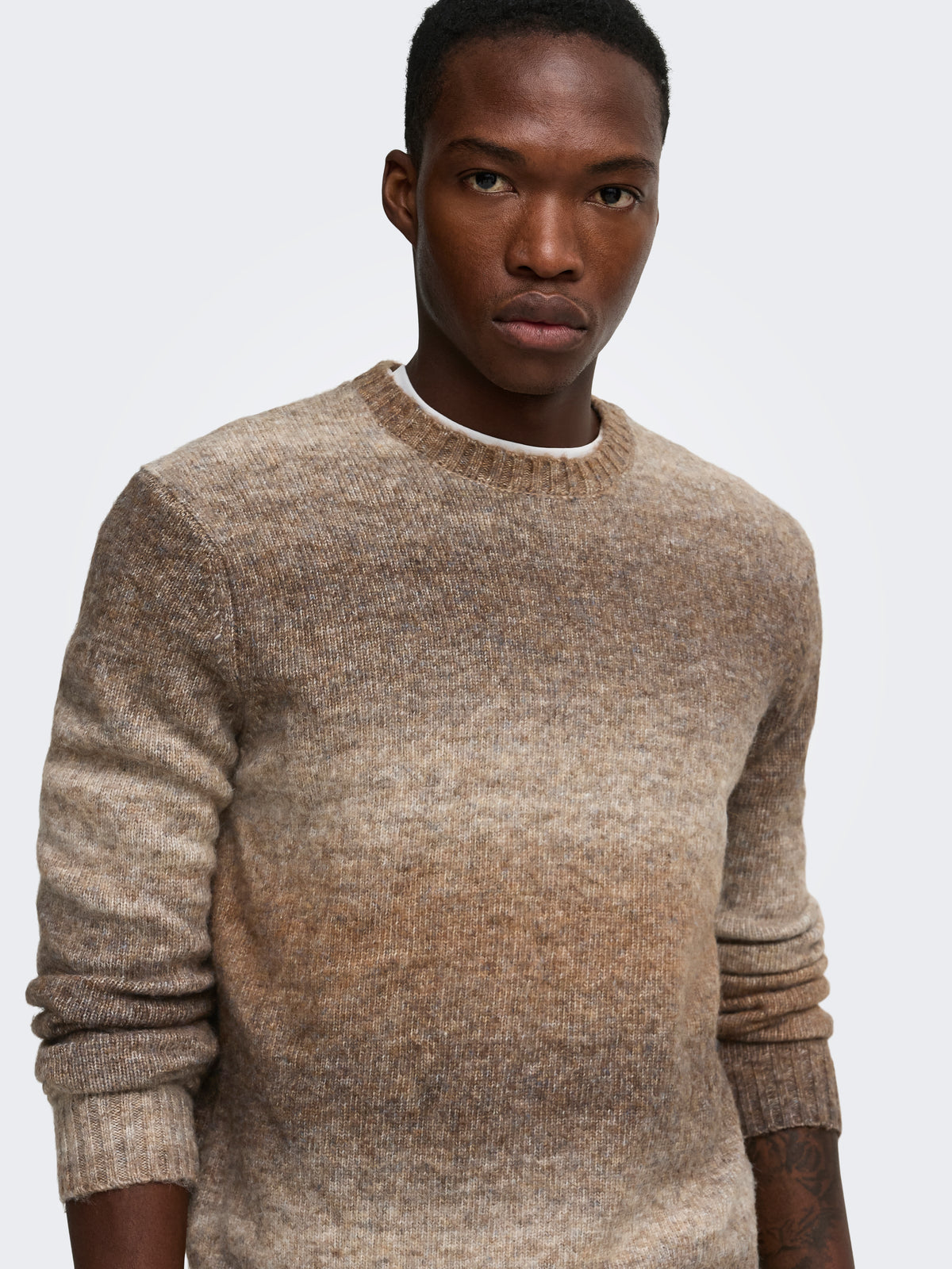 ONSMACK GRADIANT REG CREW KNIT