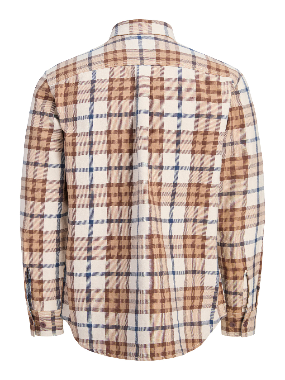 JPRBLUIVY CHECK L/S OVERSHIRT SN