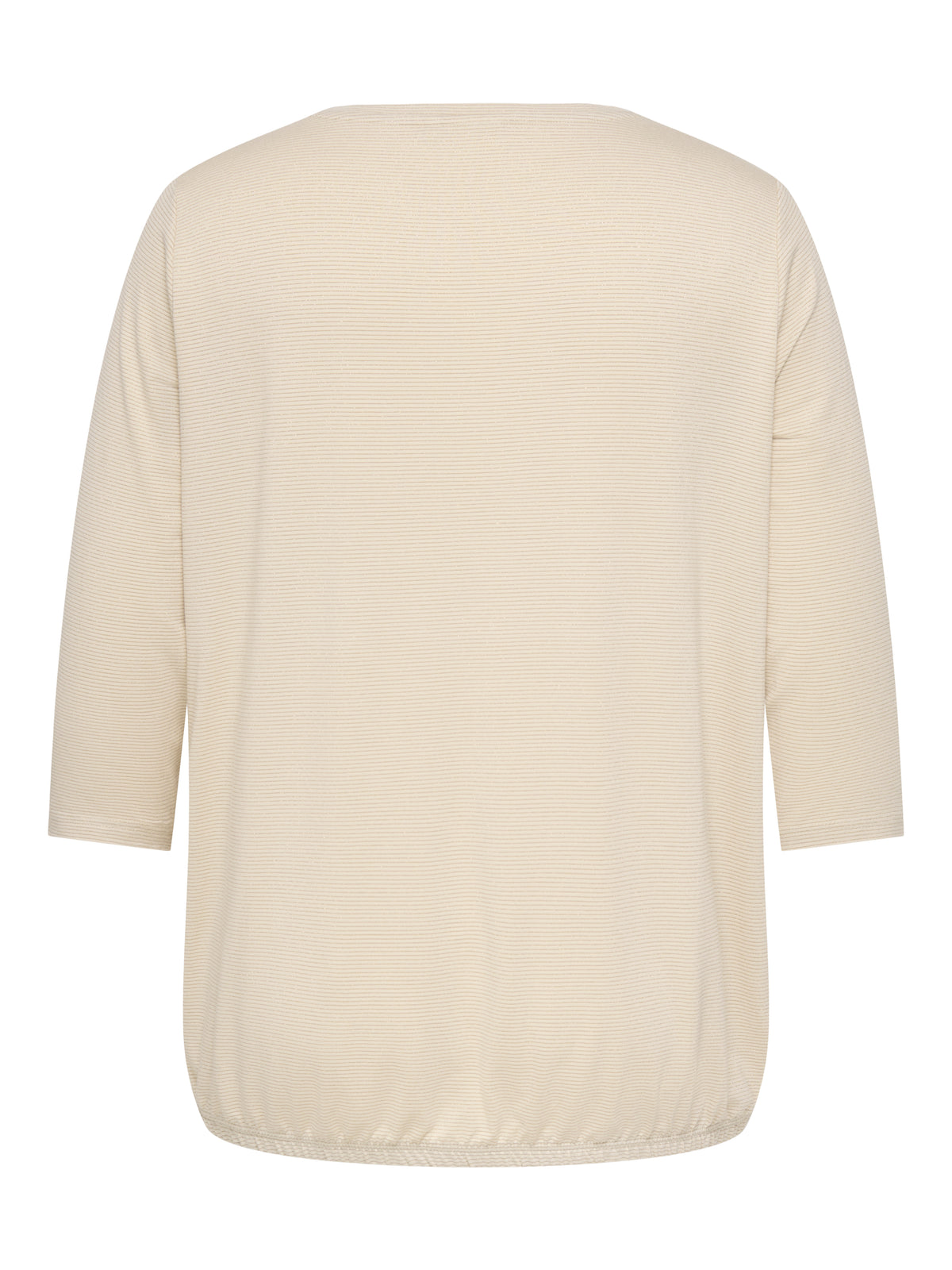 CARLINA 3/4 GLITTER V-NECK BLOUSE JRS BF