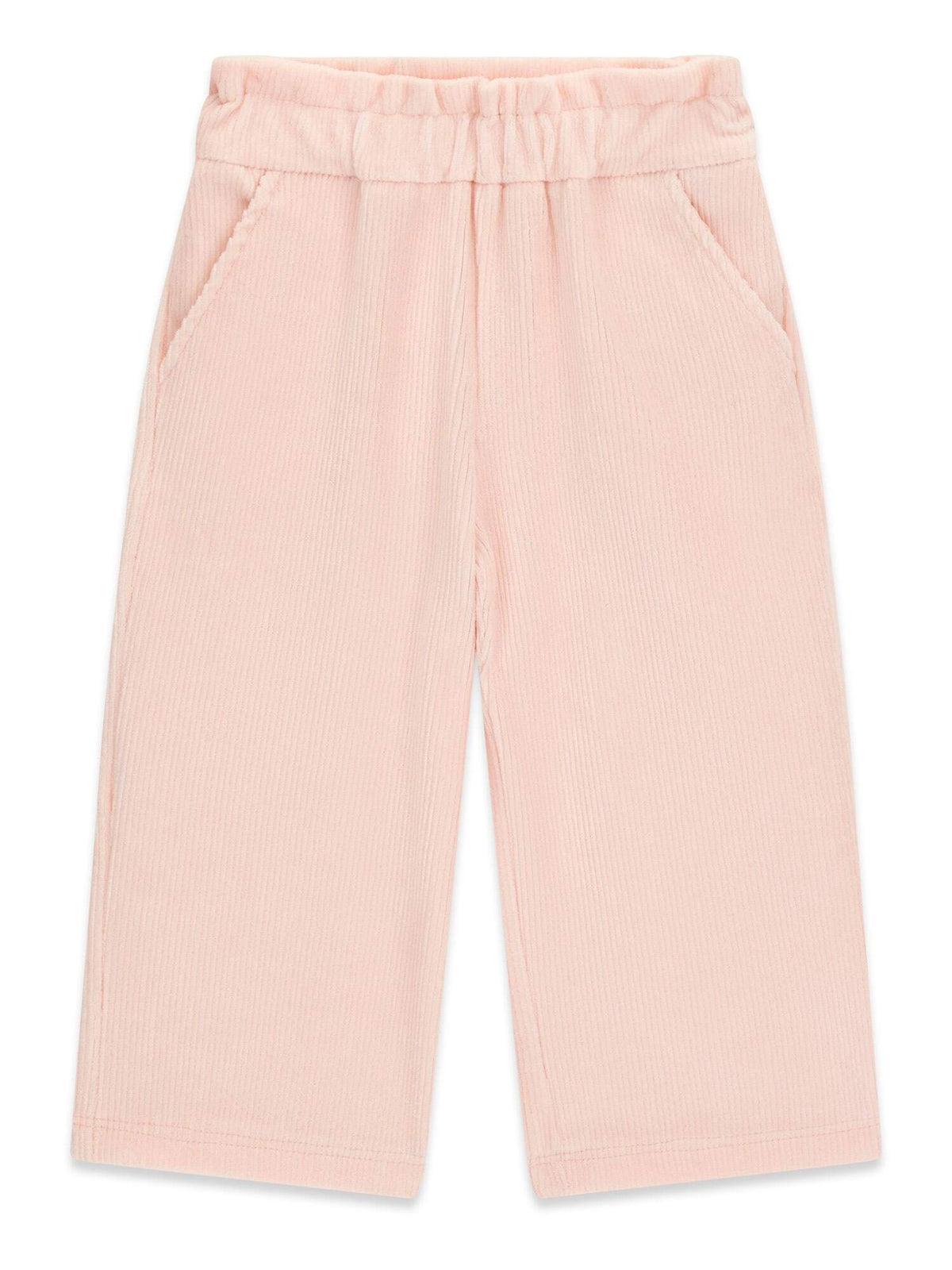 STRETCH CORDUROY WIDE PANTS