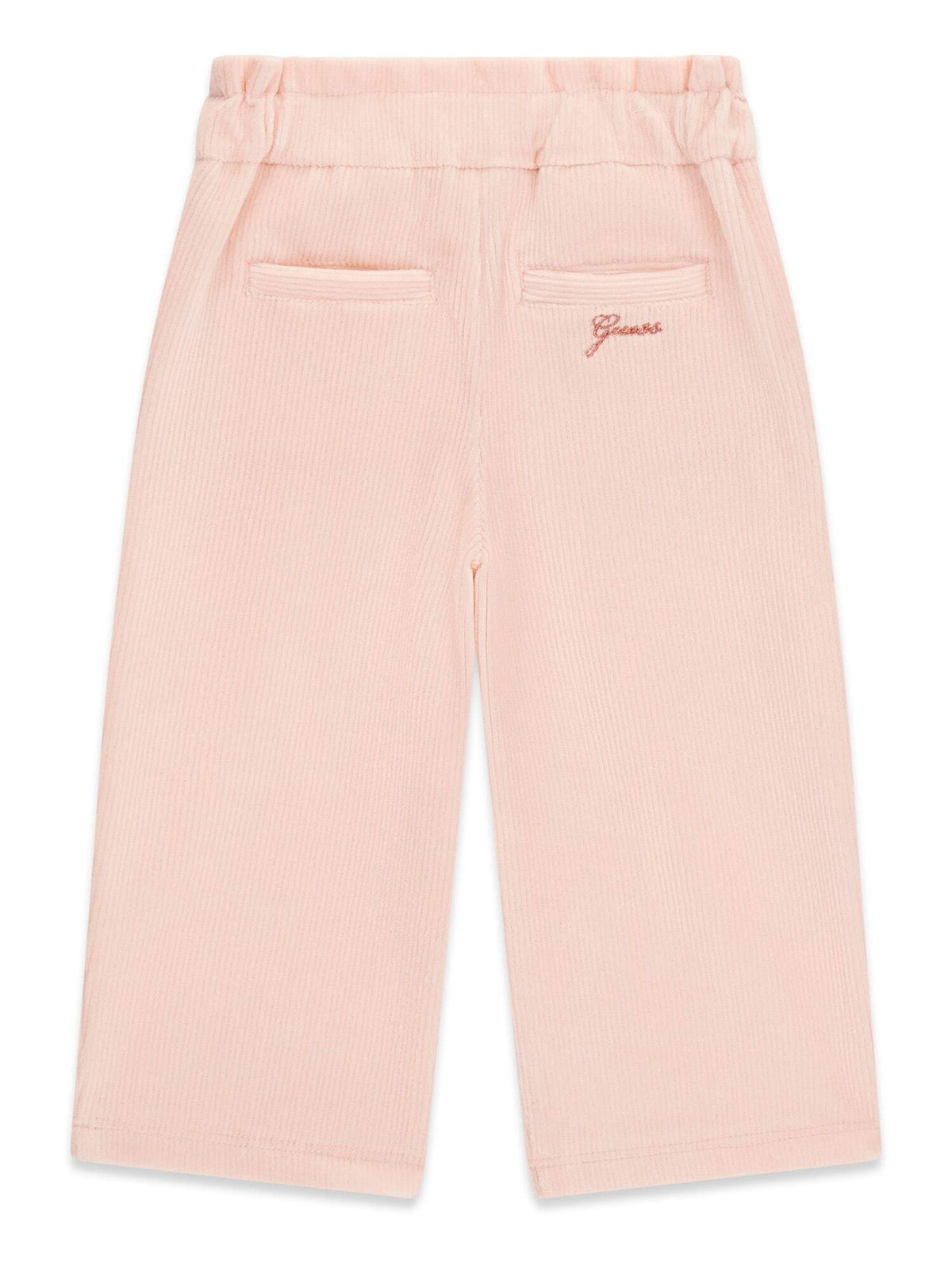 STRETCH CORDUROY WIDE PANTS