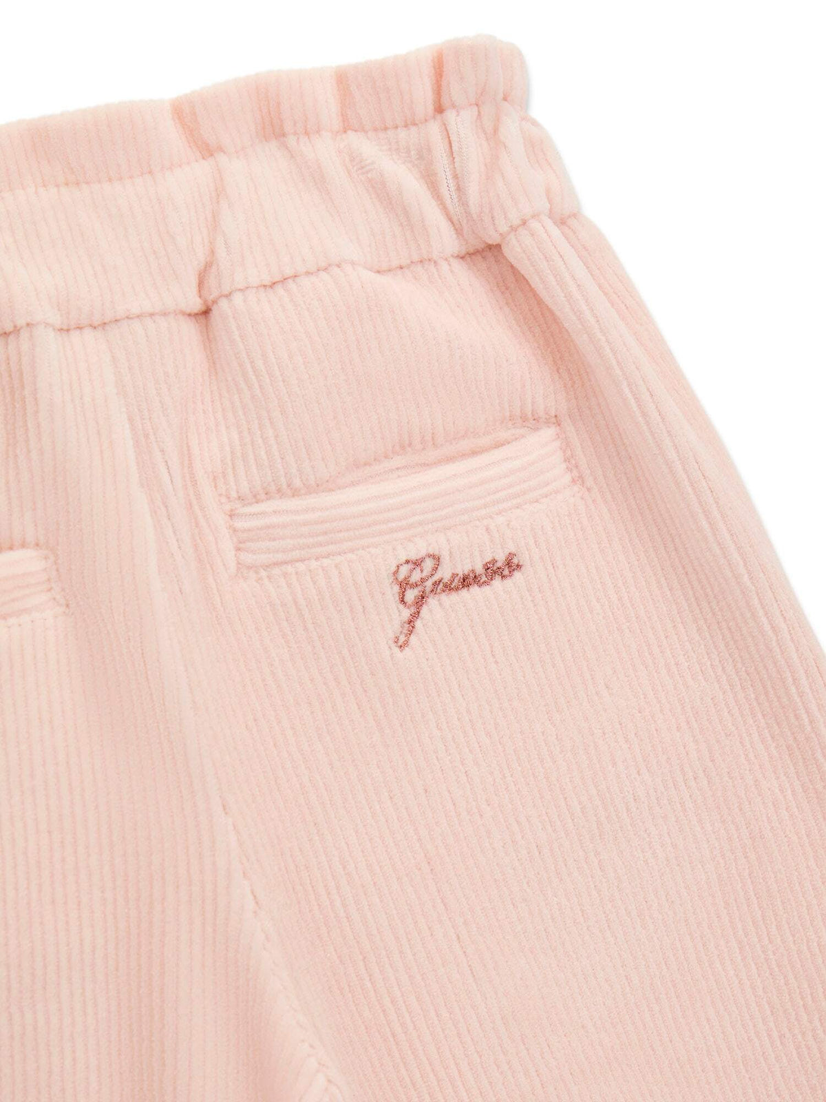 STRETCH CORDUROY WIDE PANTS