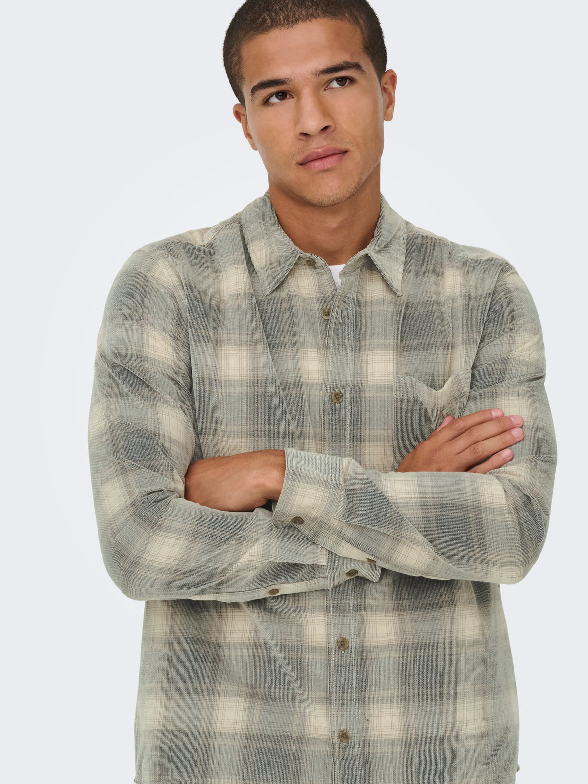 ONSWILLIAM CORD LS SHIRT