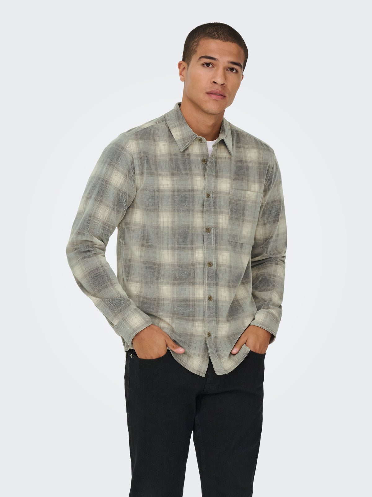 ONSWILLIAM CORD LS SHIRT