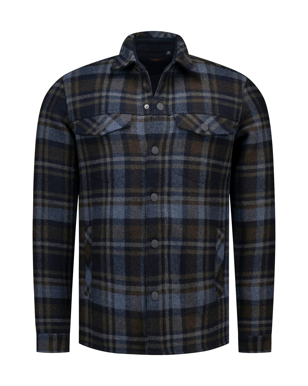 SHIRT OVERSHIRT, STEEL NAVY