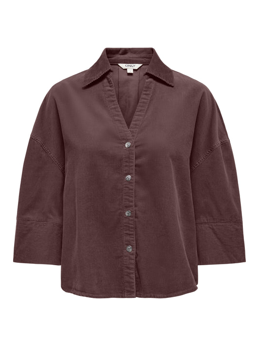 ONLNESSA 3/4 CORD SHIRT CC PNT