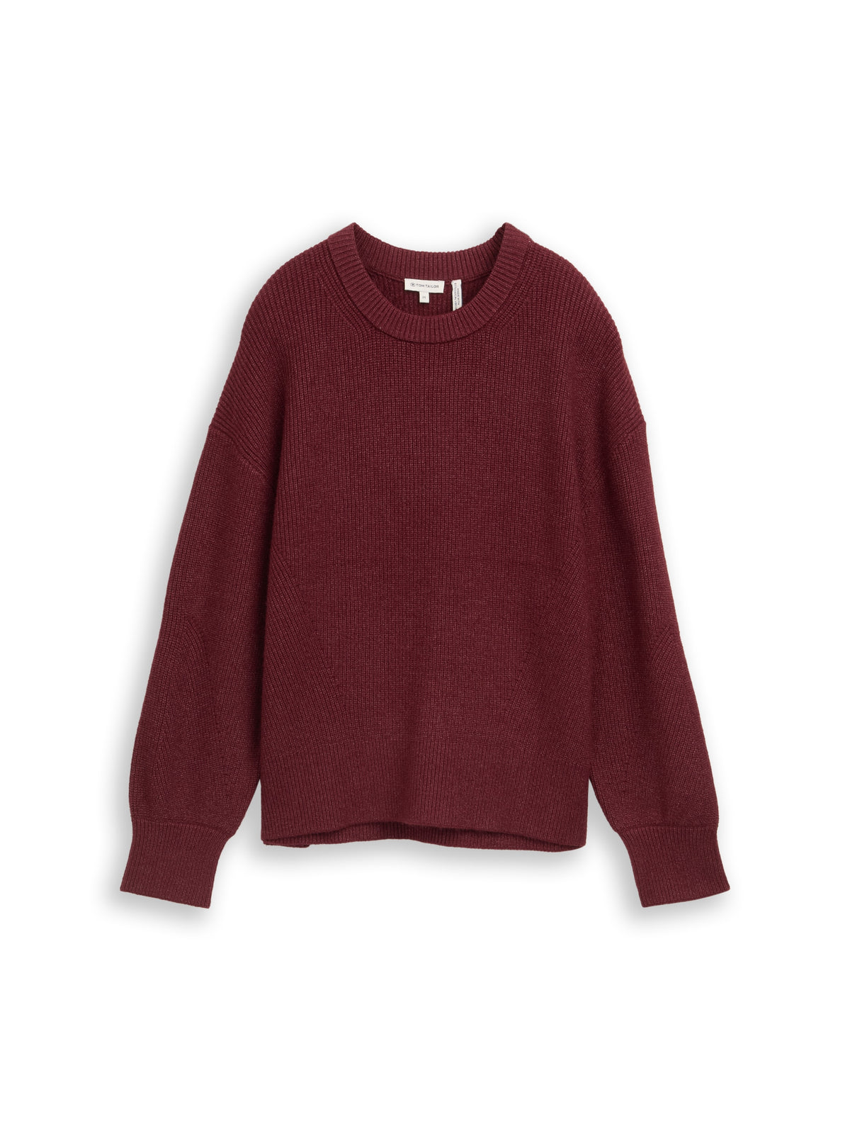 Oversize Strickpullover mit Rundhalsausschnitt