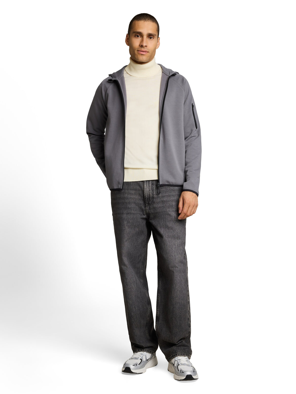 Basic Rollkragenpullover