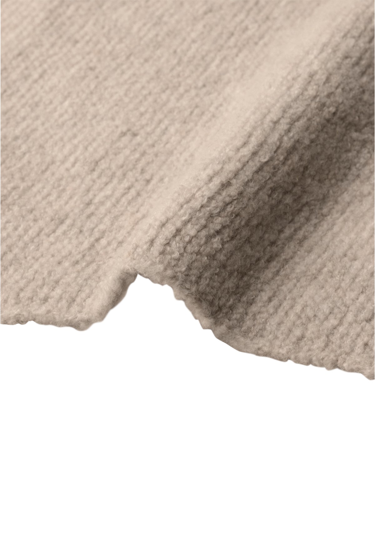 Melange-Optik Schal in Diamantform