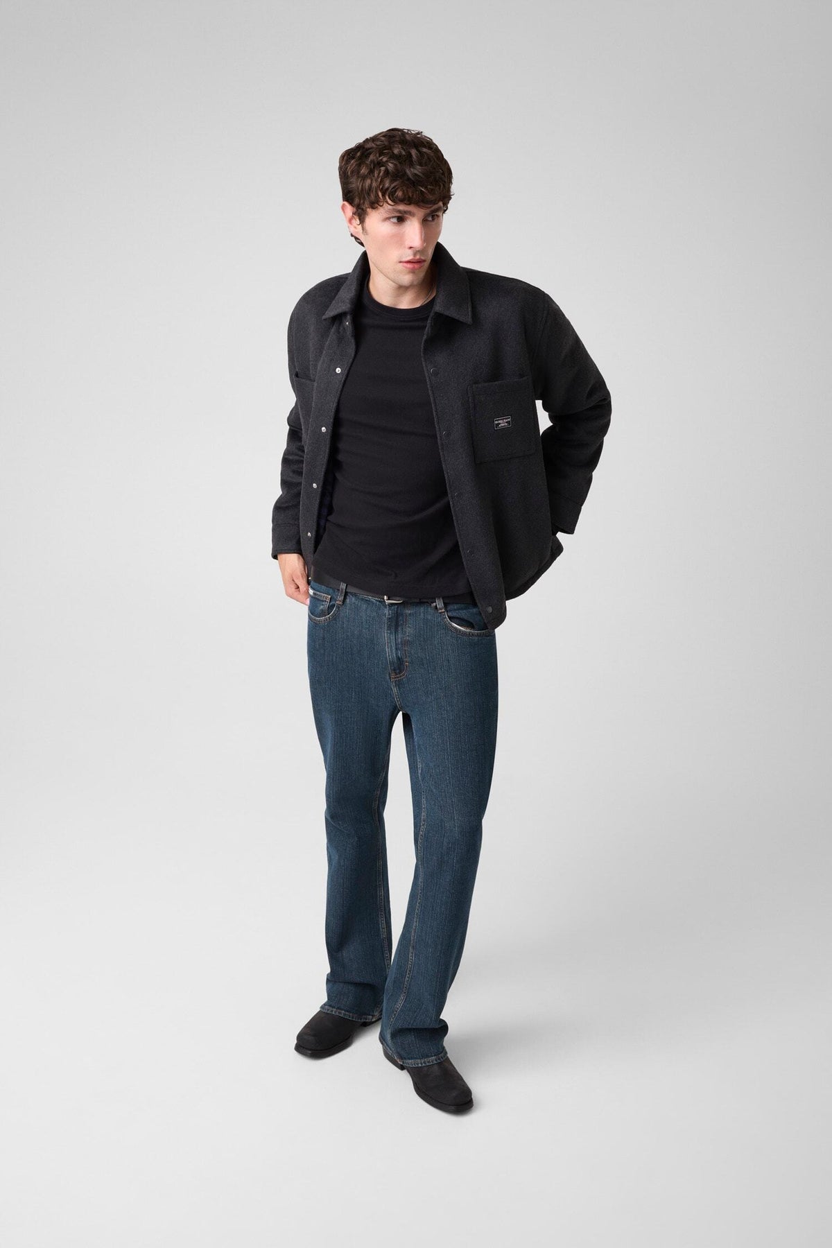 GJ PADDED WOOL JACKET